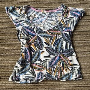 Boden Tropical Print Women's Top